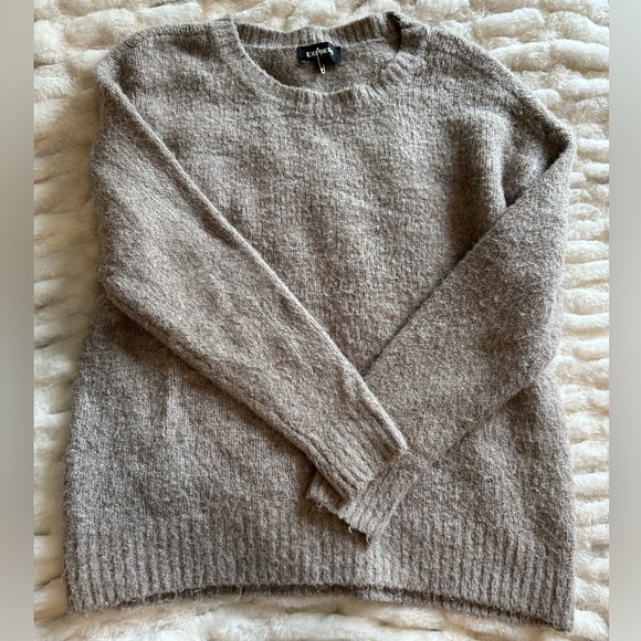 Soft and Cozy Express Crew Neck Sweater - Picture 2 of 3